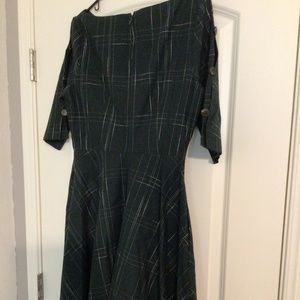 Gabrielle check dress
